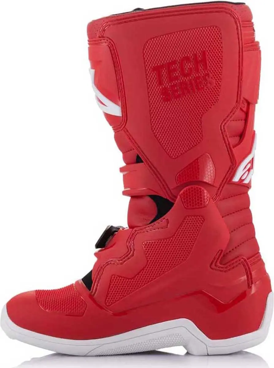 Alpinestars Tech 7S Jeugd Crosslaarzen Rood - EU 39 - afbeelding 3 van 6