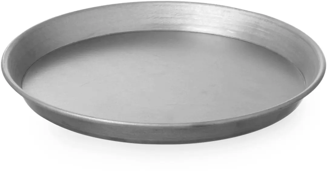 Hendi Pizzaplaat 360mm Koolstofstaal met Aluminium Coating