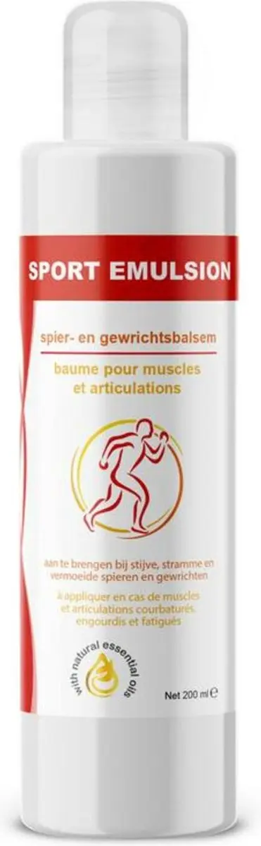 Soria Natural Sport Emulsie Spier&Gewricht - afbeelding 2 van 2