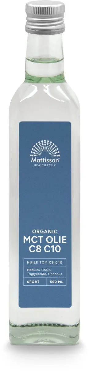 Mattisson Biologische MCT Olie C8 & C10 500ml