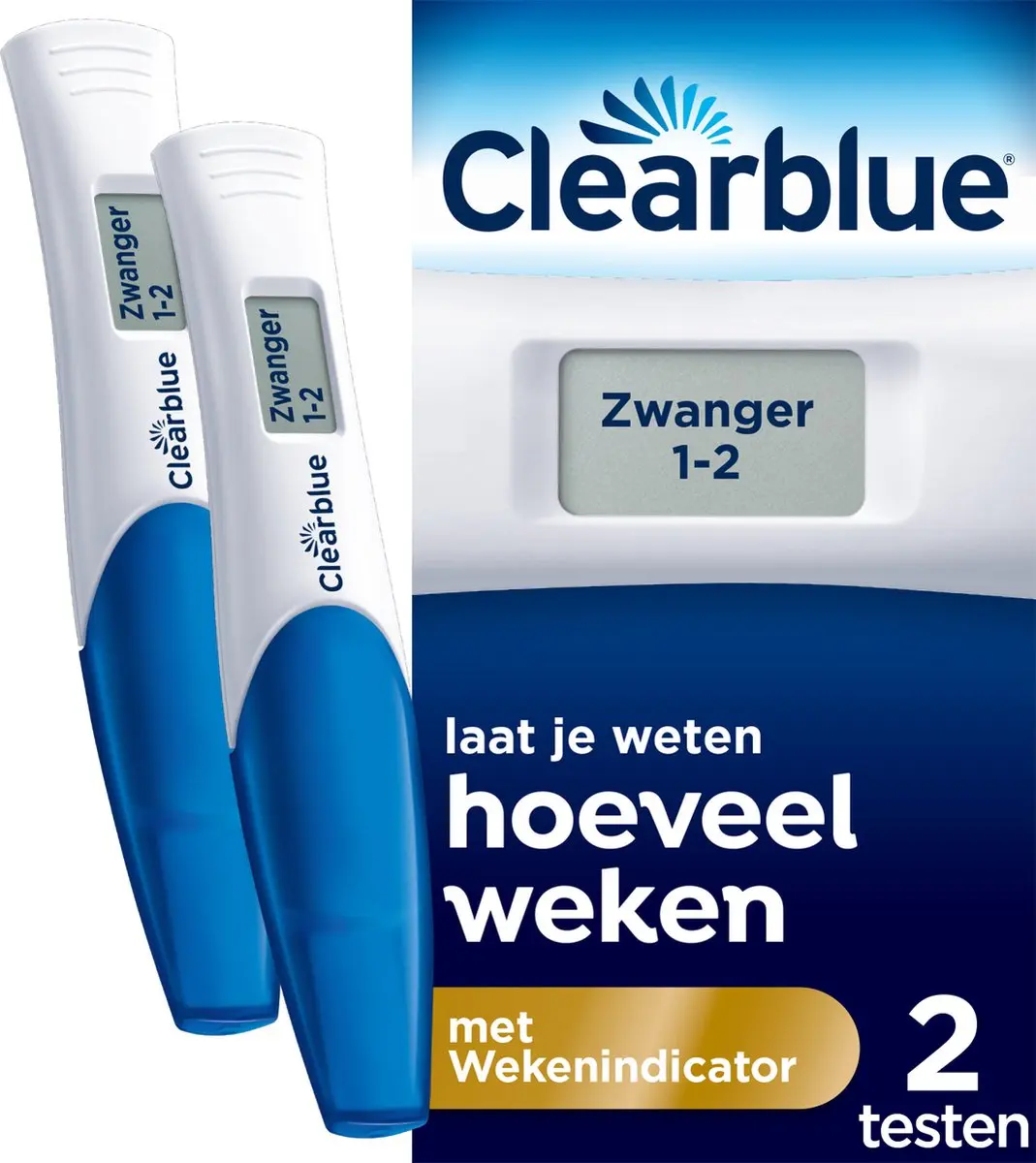 Clearblue Zwangerschapstest Met Wekenindicator