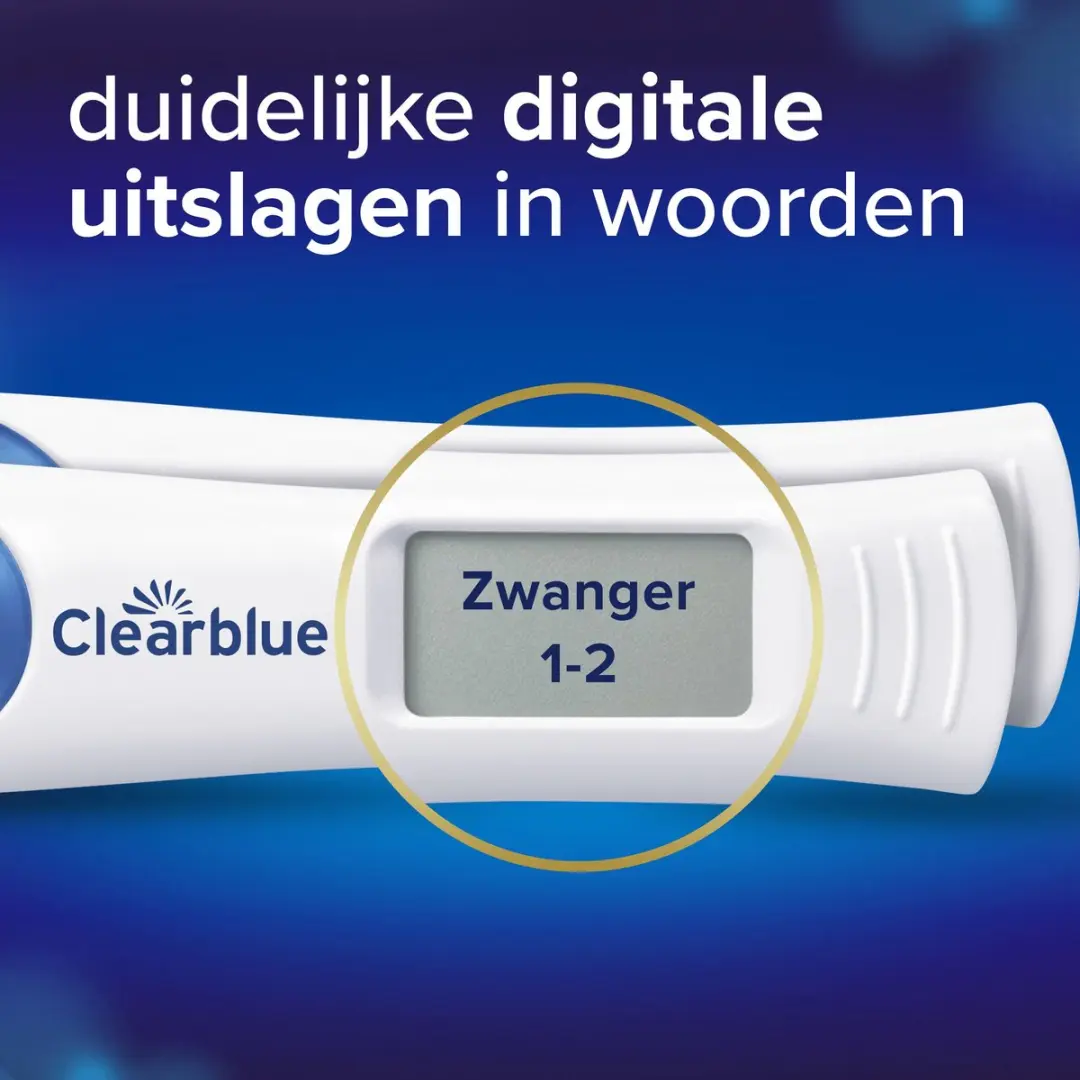 Clearblue Zwangerschapstest Met Wekenindicator - 2 Stuks - afbeelding 2 van 6