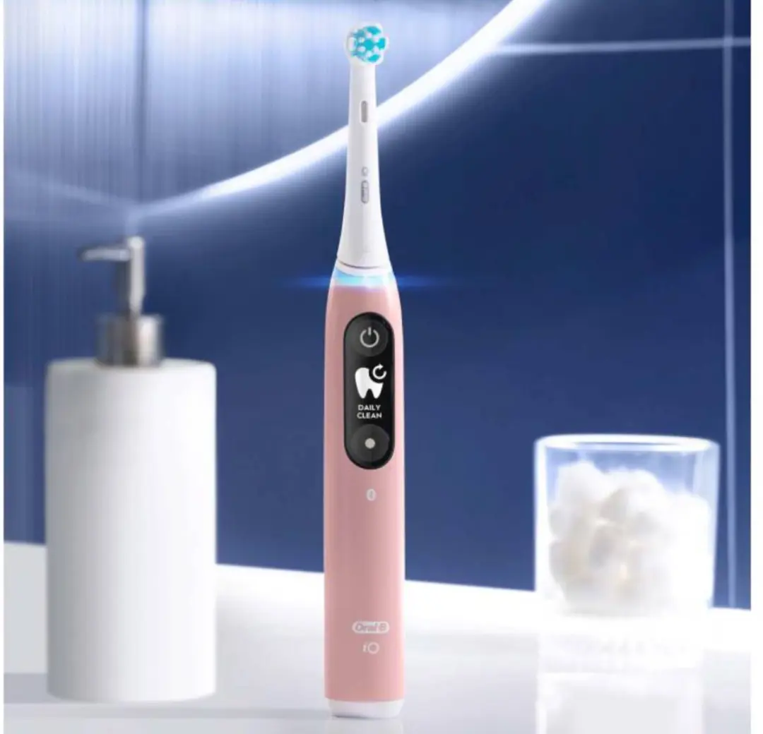 Oral-B iO Series 6 Elektrische Tandenborstel - Zwart/Rood - 5 standen