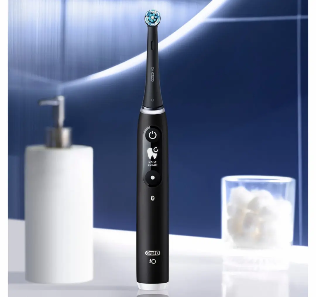 Oral-B iO Series 6 Elektrische Tandenborstel - Zwart/Rood - 5 standen