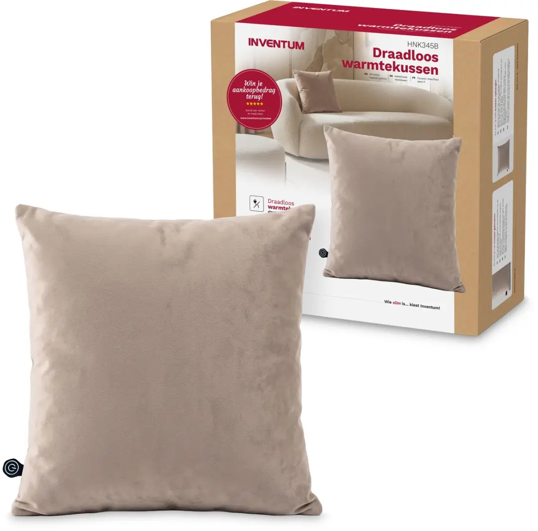 Inventum HNK345B draadloos warmtekussen