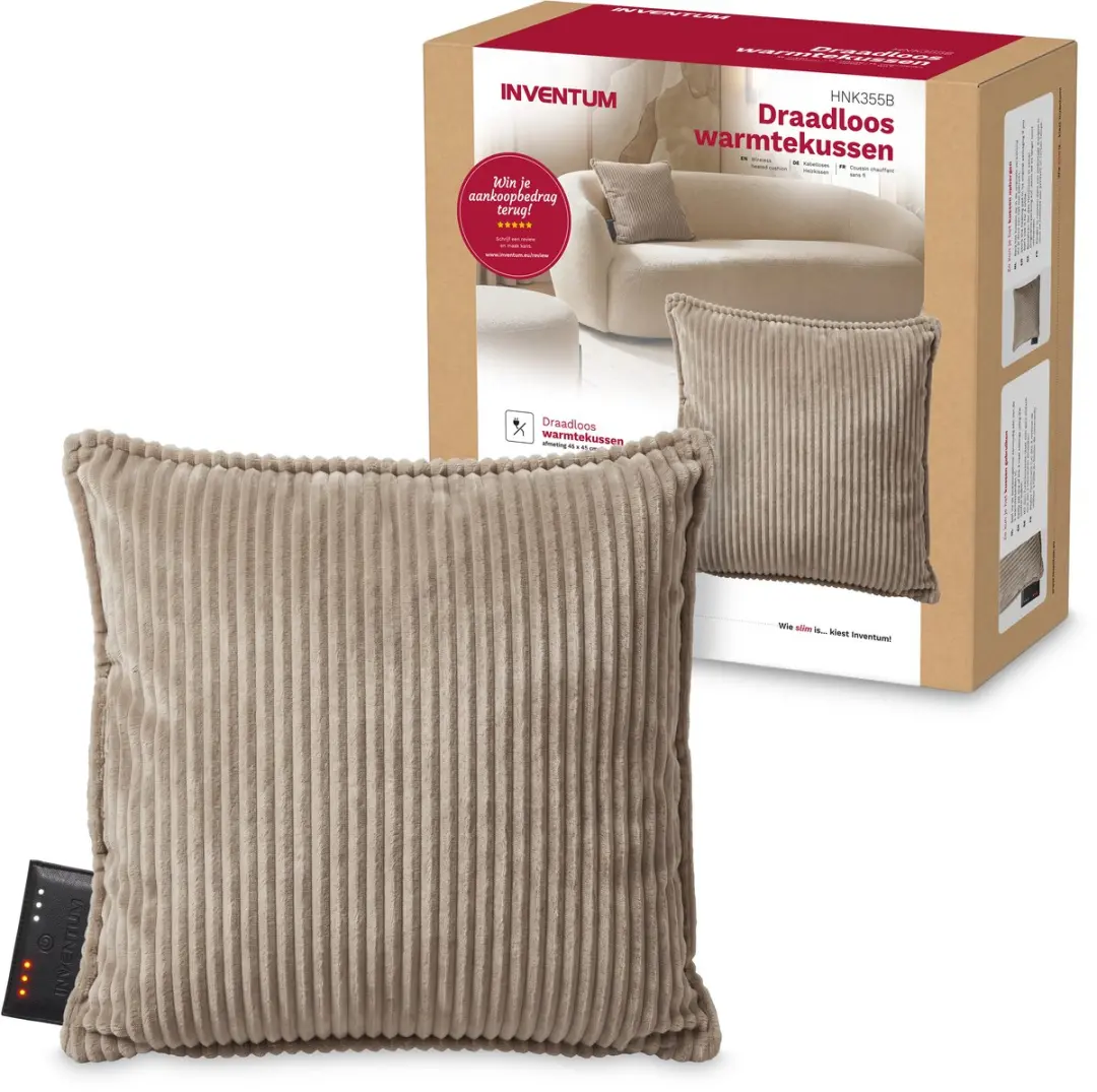 Inventum HNK355B draadloos warmtekussen