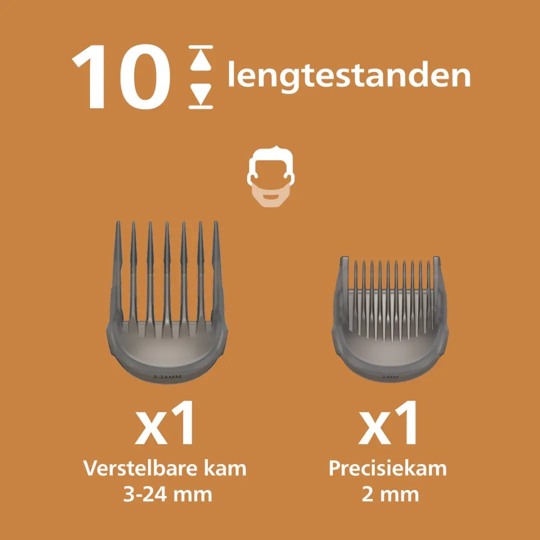Philips HC5721/15 Tondeuse 5000 Series - 10 Instellingen - Zwart