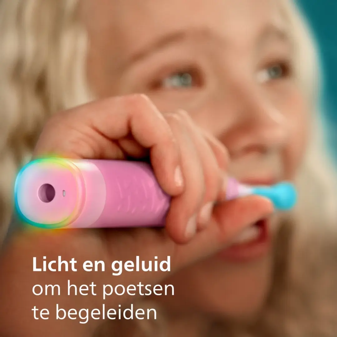 Philips Sonicare For Kids HX6600/41 Elektrische Tandenborstel - Roze