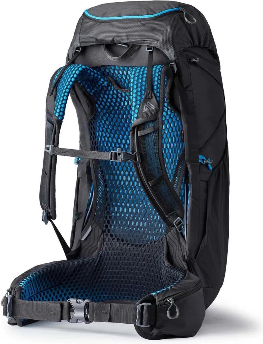 Gregory Focal 48 Rugzak - 48L - Ozone Black - afbeelding 2 van 3