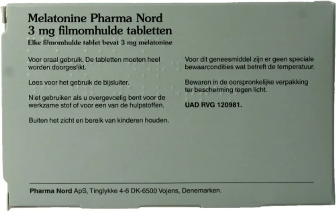 Pharma Nord Melatonine 3mg - 30 tabletten