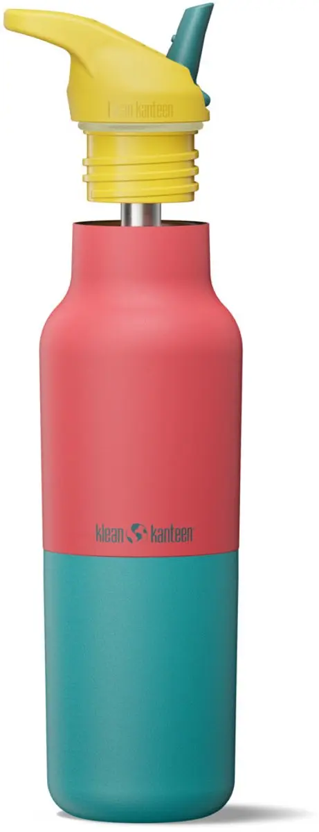Klean Kanteen Rise Classic Drinkfles 473ml - Cayenne Kaleidoscope