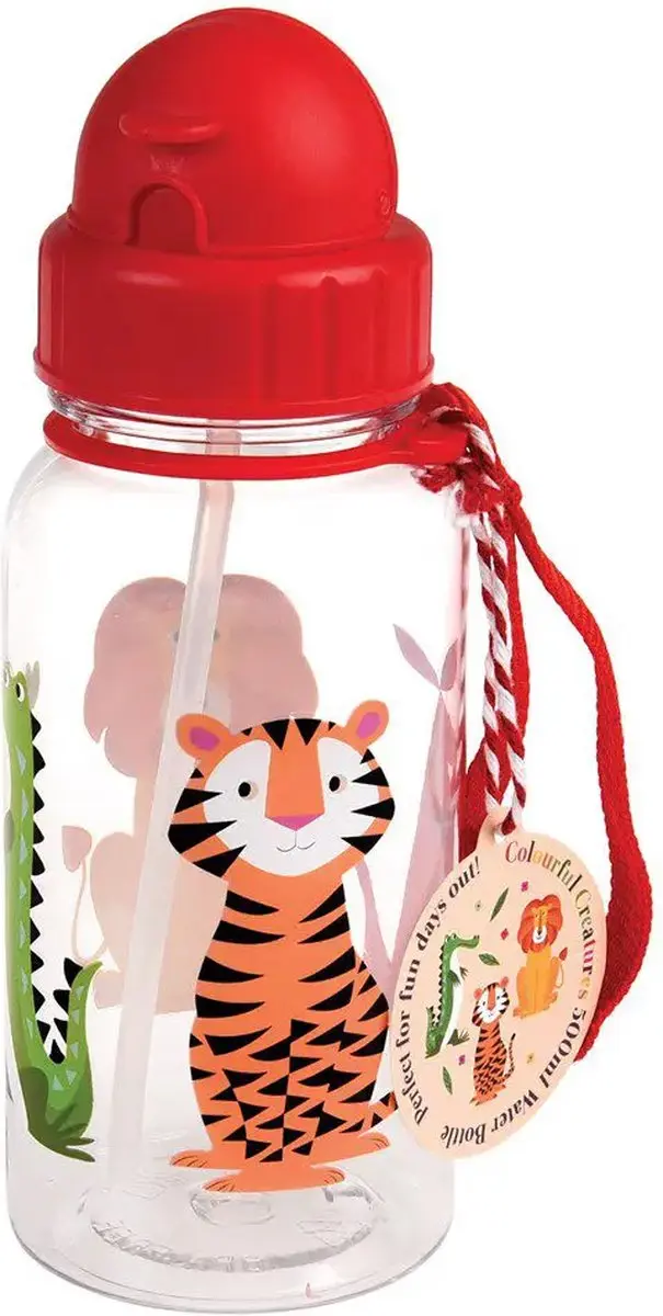 Drinkfles incl. rietje