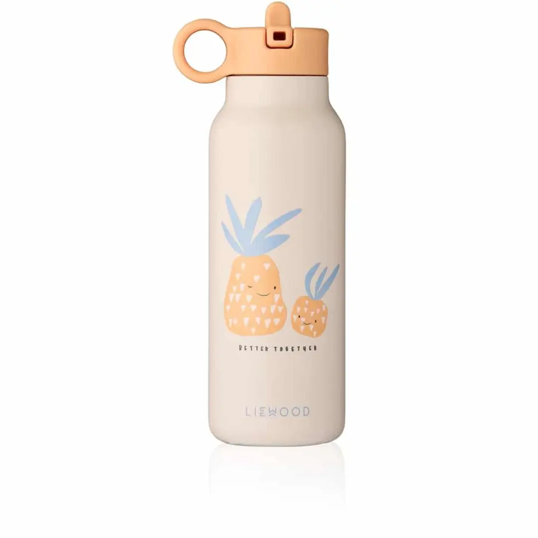 Liewood Drinkfles RVS Falk Pineapple Sandy 350ml
