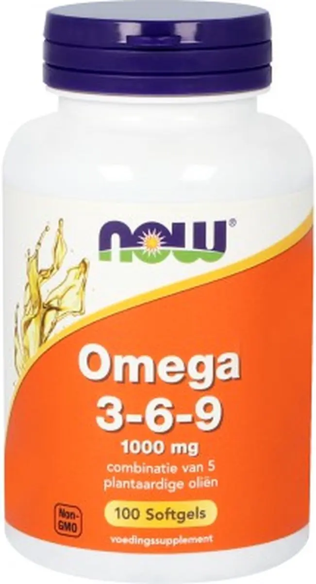 Now Foods Omega 3-6-9 1000mg - 100 Softgels