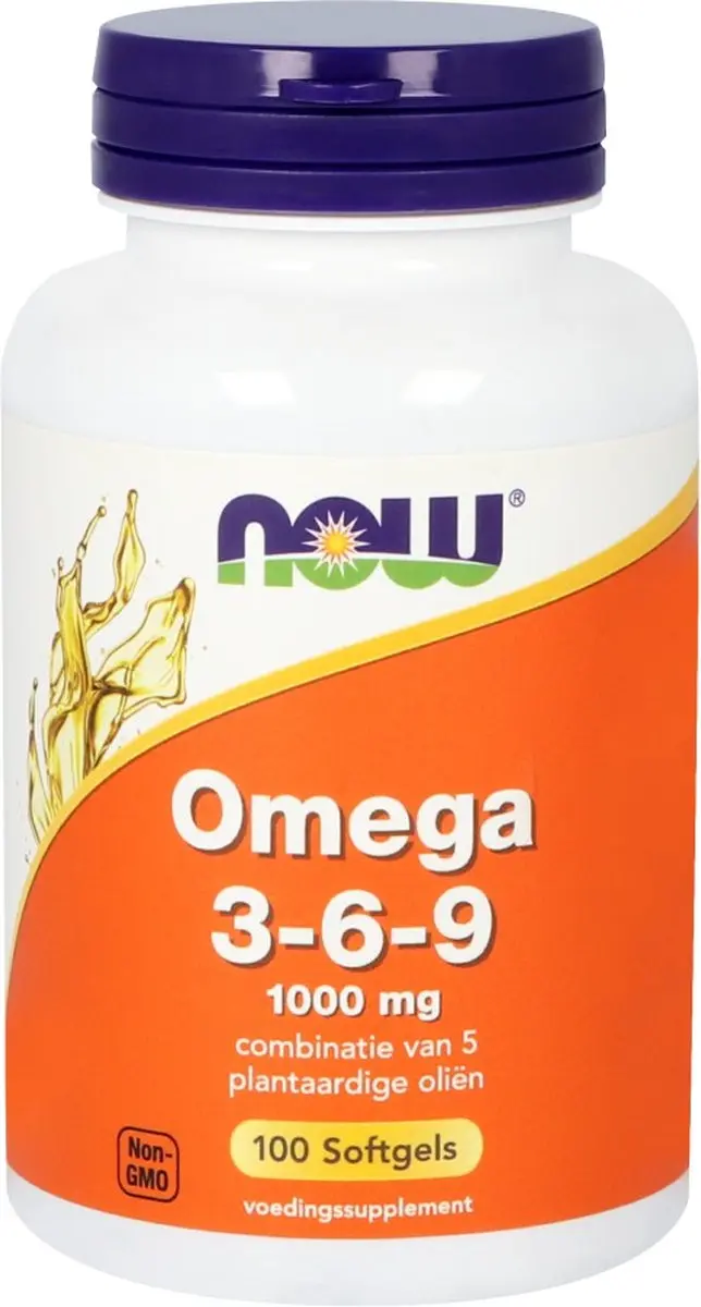 Now Foods Omega 3-6-9 1000mg - 100 Softgels