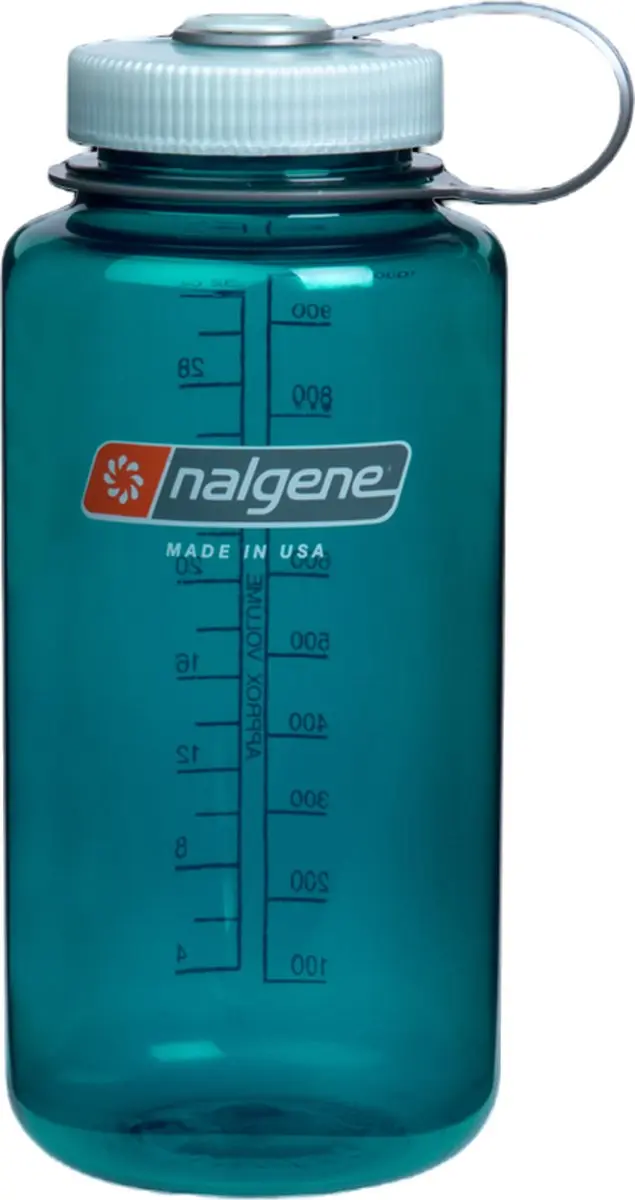 Nalgene Wide Mouth Fles 1L - Trout Green - afbeelding 4 van 4