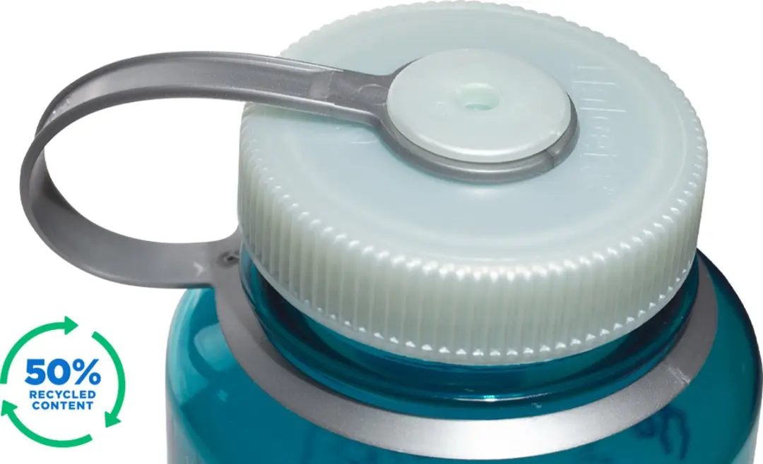 Nalgene Wide Mouth Fles 1L - Trout Green - afbeelding 2 van 4