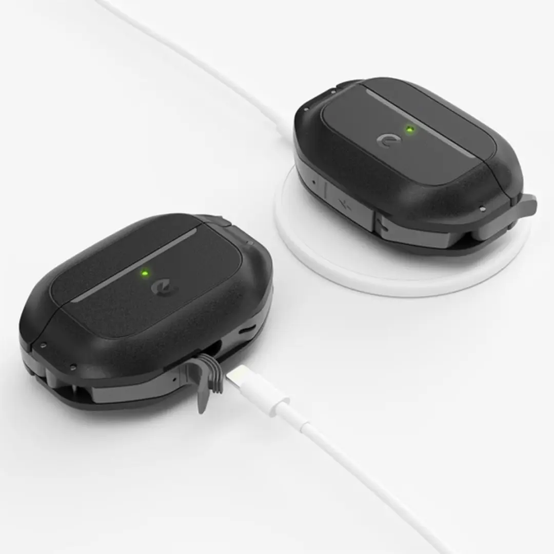 KeyBudz Element Series APP2_S7_CBK Hoesje AirPods Pro 2 - Zwart - afbeelding 3 van 6