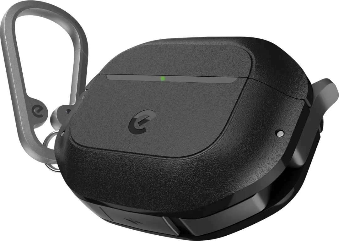 KeyBudz Element AP4_S6_CBK Hoesje AirPods 4/5 - 3m Waterdicht - Zwart - afbeelding 3 van 6