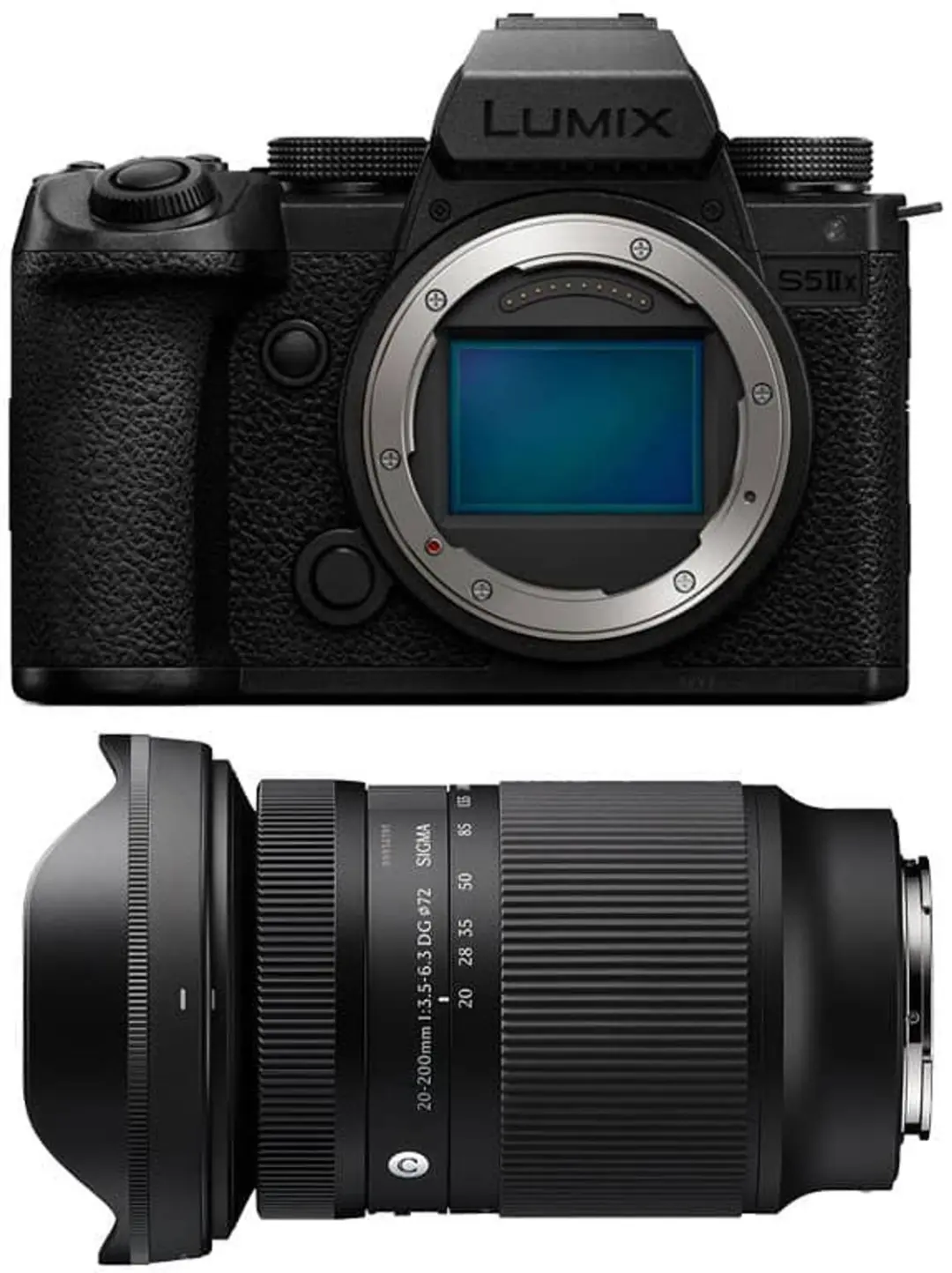 PANASONIC Lumix S5 II X + SIGMA 20-200mm f/3.5-6.3 Contemporary Objektiv