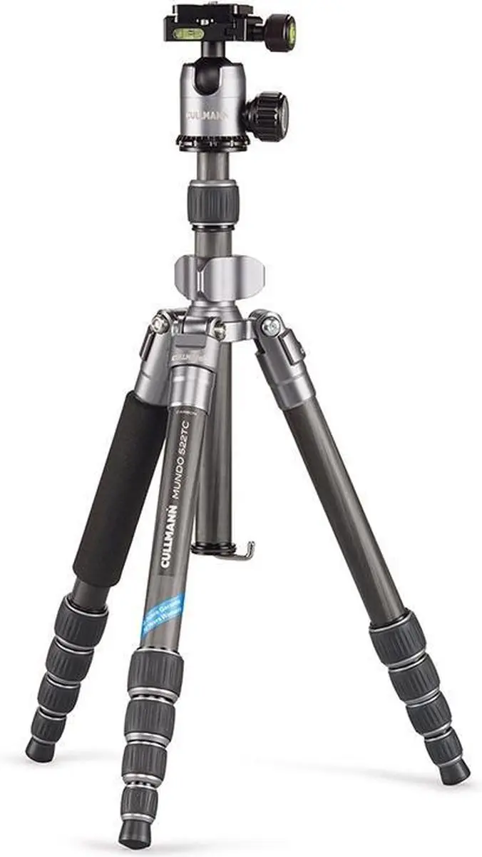 CULLMANN MUNDO 522TC silver, travel tripod