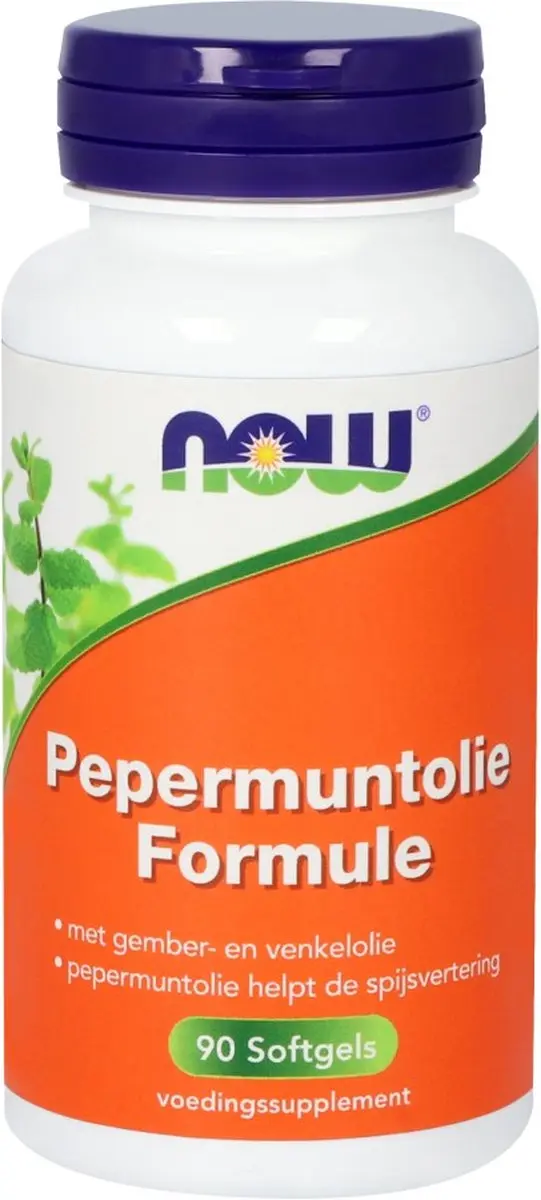 Now Pepermuntolie Formule 90 Softgels