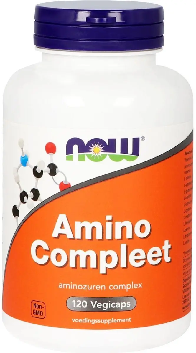 Now Foods Amino Compleet 120 Capsules - afbeelding 6 van 6