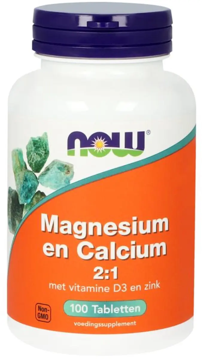 Now Foods Magnesium Calcium 180 Capsules