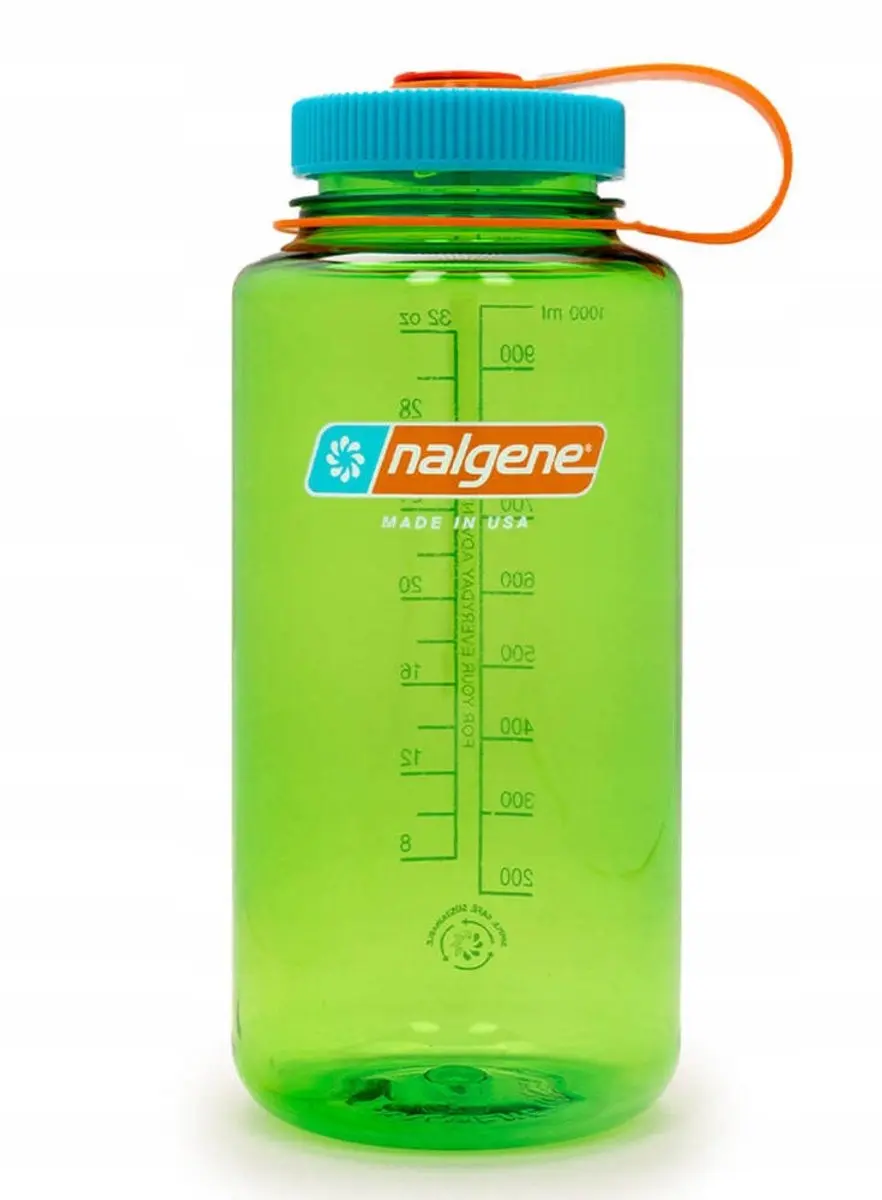 Nalgene Wide Mouth Fles 1L - Pear - afbeelding 6 van 6