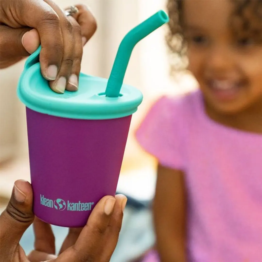 Klean Kanteen Kid Sippy Lid - 2 Stuks - Blue Tie Dye
