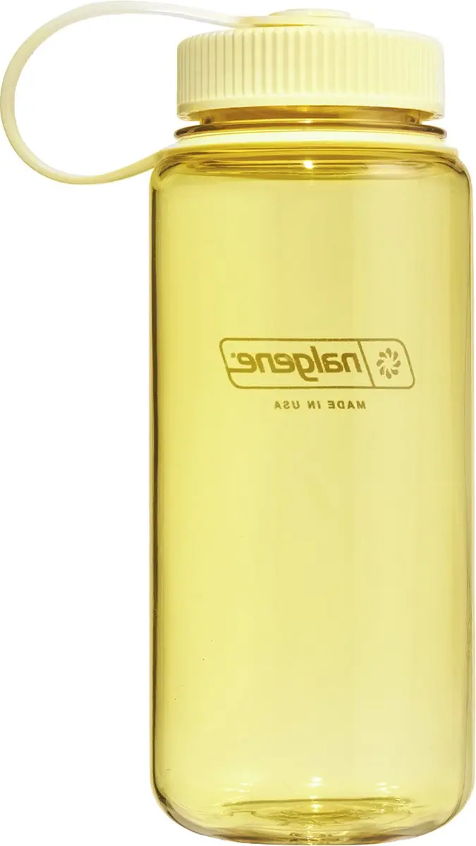 Nalgene Wide-Mouth N2020-3016 Drinkfles 500ml - Butter - afbeelding 2 van 6