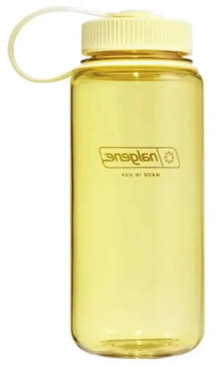 Nalgene Wide-Mouth N2020-3016 Drinkfles 500ml - Butter - afbeelding 4 van 6