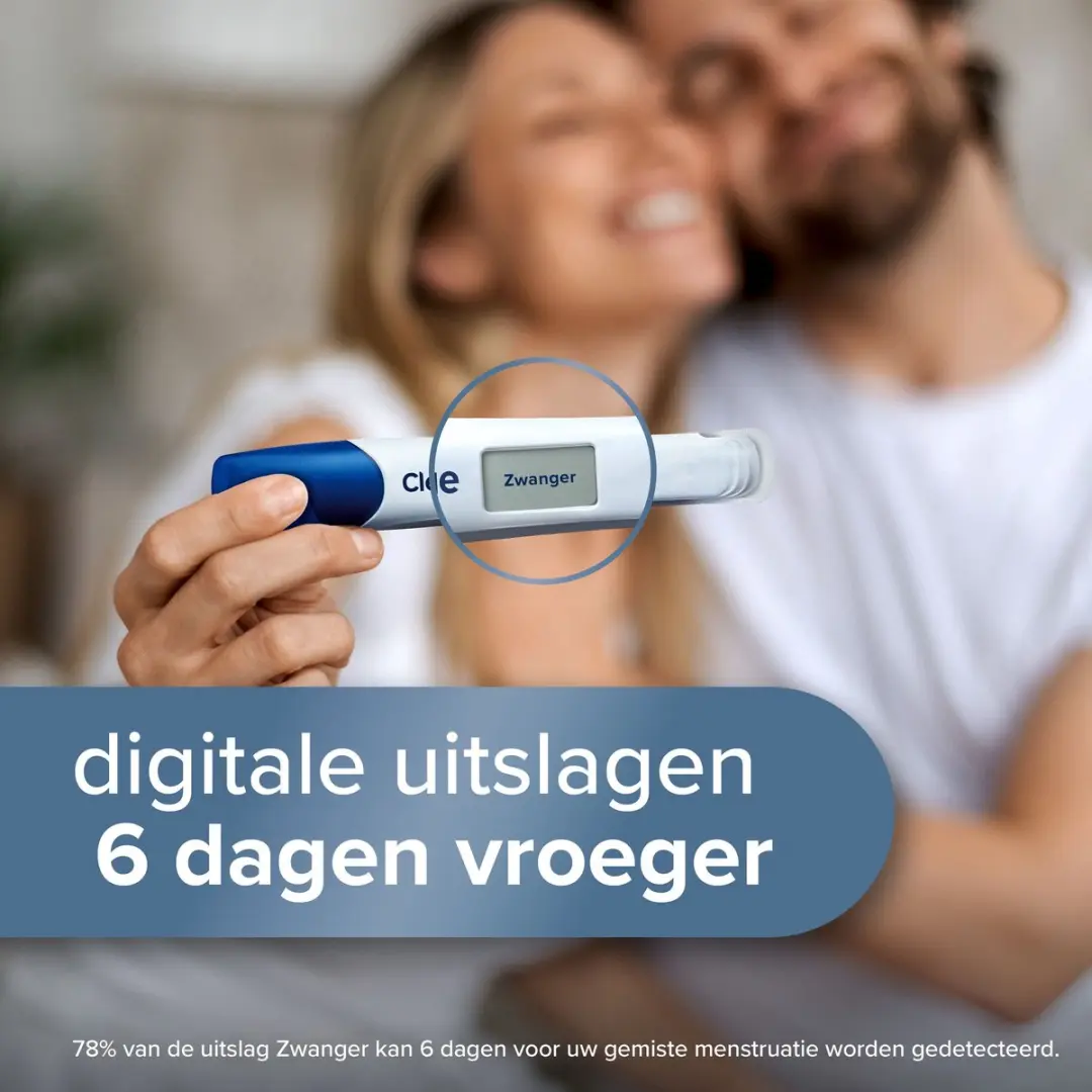 Clearblue Digitaal Ultravroeg Zwangerschapstest - 2 Stuks - afbeelding 5 van 6