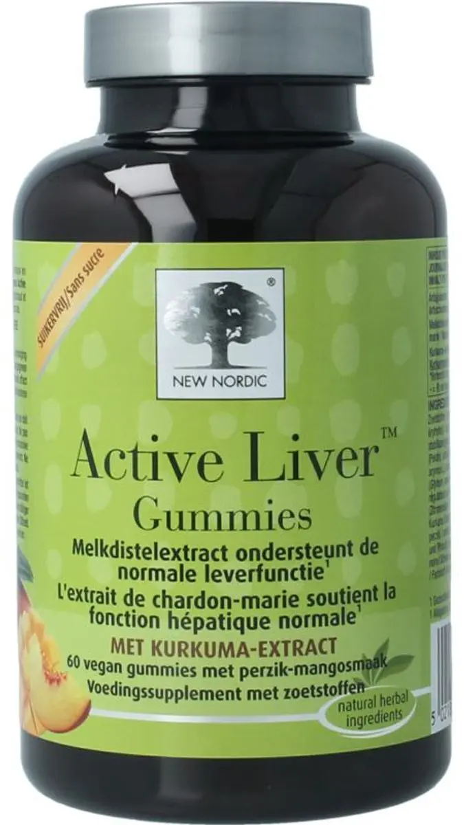 New Nordic Active Liver Gummies 60 Stuks