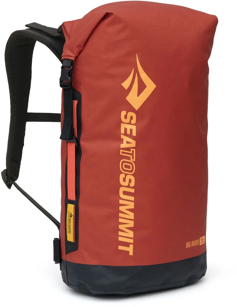 Sea to Summit trekkingrugzak rugzak Big River Dry Backpack 30L Picante terracott