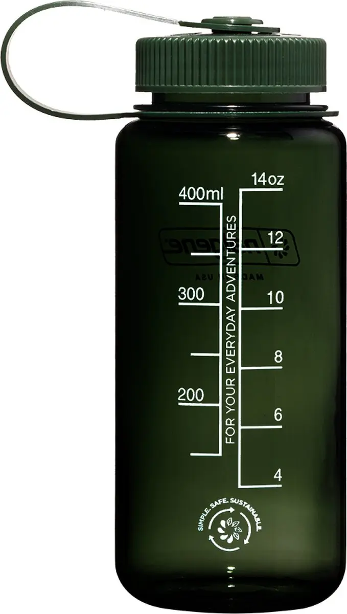 Nalgene Wide-Mouth N2020-3316 Drinkfles 500ml - Jade - afbeelding 2 van 6