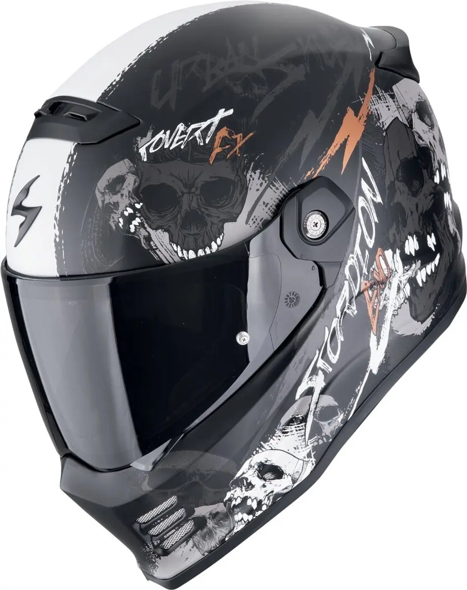 Scorpion Covert FX Skullz Integraalhelm