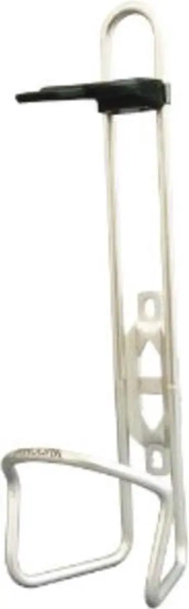 Bidonhouder minoura aluminium voor 05 liter fles zilver