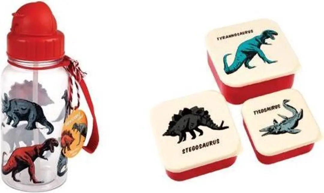 Rex London school set met Drinkfles en Snackdoosjes