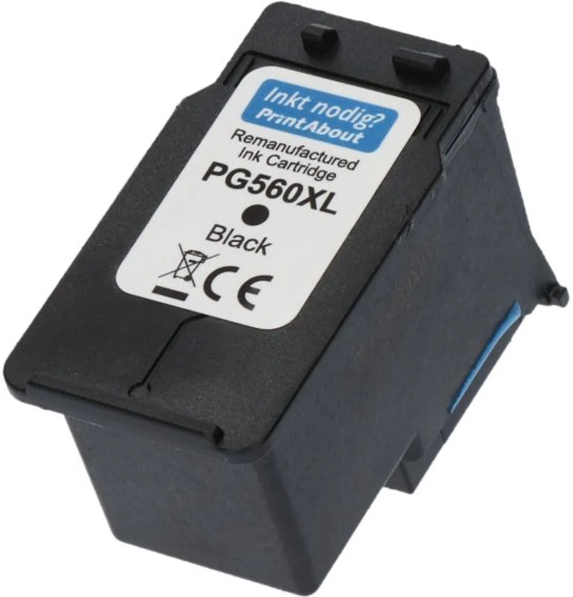 PrintAbout Canon PG-560XL Inktcartridge - Zwart - 750 pagina's