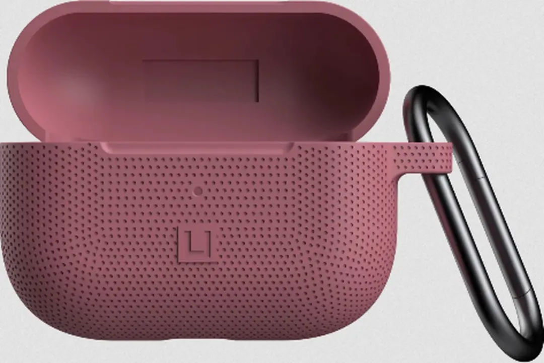 Urban Armor Gear DOT Case Apple AirPods 3 - Roze - 10292V314848 - afbeelding 5 van 5