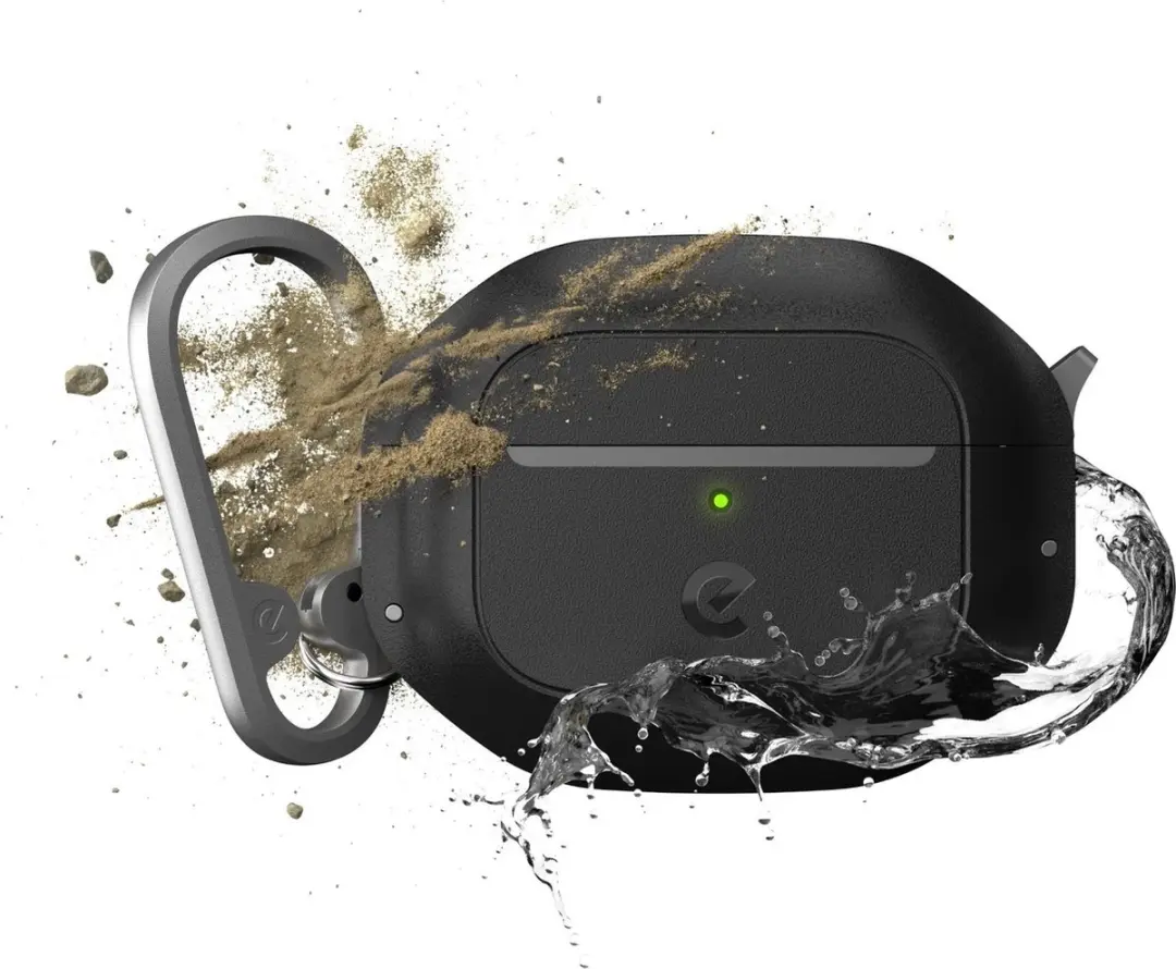 KeyBudz Element AP3_S6_CBK Hoesje - AirPods 3 Zwart - afbeelding 2 van 6