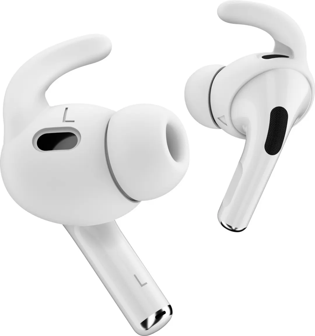 KeyBudz EarBuddyz voor AirPods Pro Gen 2 - Wit - afbeelding 6 van 6