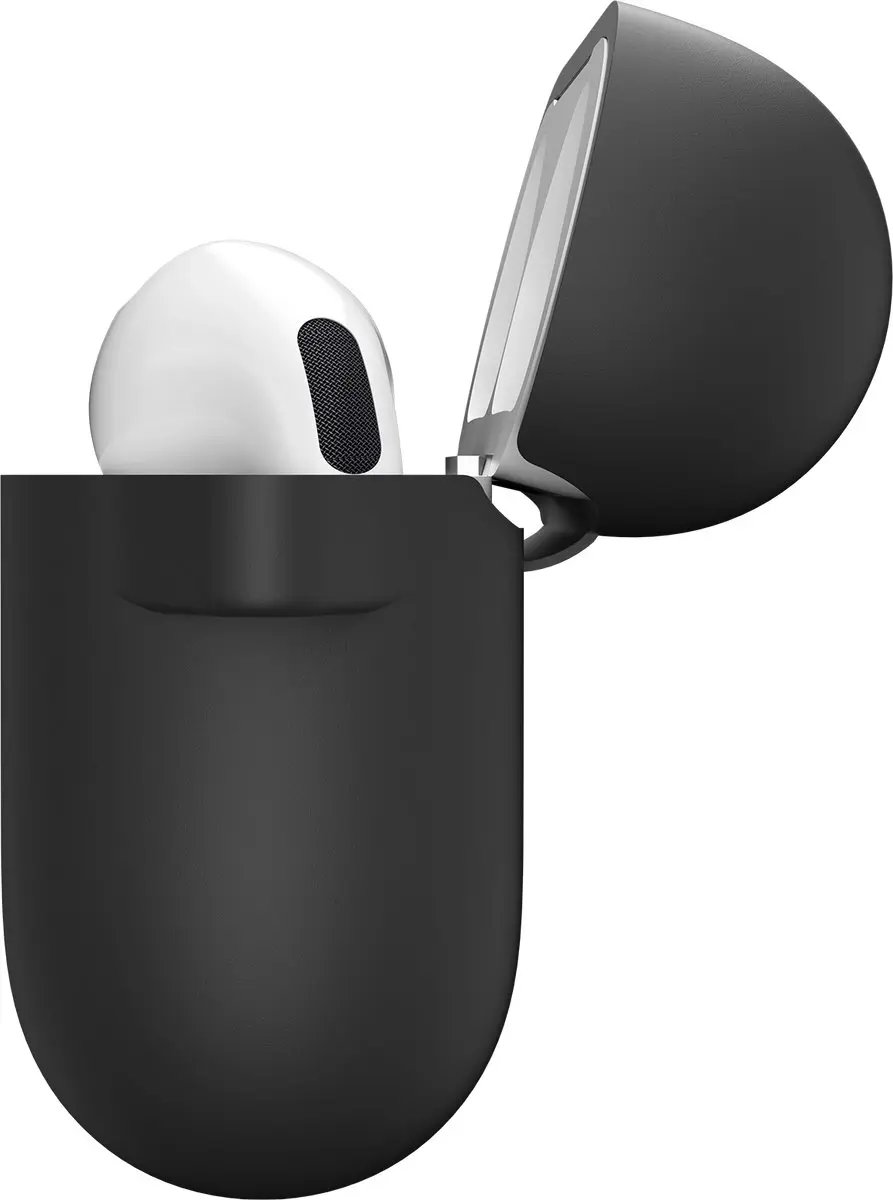 KeyBudz Elevate Hoesje AirPods 4/5 AP4_S9_BLK - Zwart - afbeelding 3 van 6