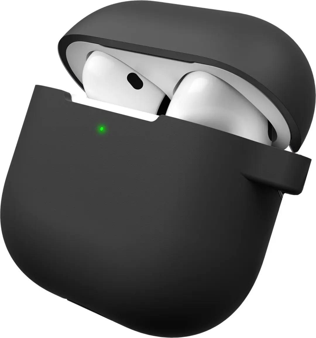 KeyBudz Elevate Hoesje AirPods 4/5 AP4_S9_BLK - Zwart - afbeelding 5 van 6