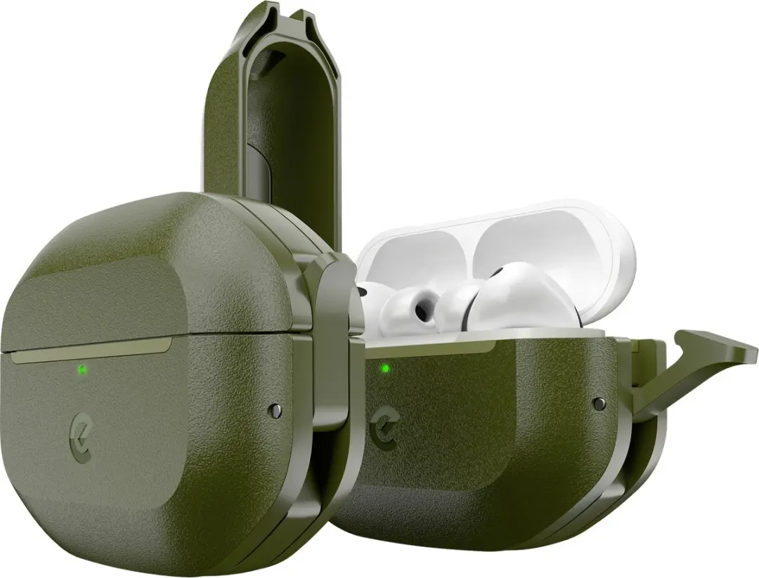 KeyBudz Element APP3_S7_FGN Hoesje AirPods Pro 3 - Groen - afbeelding 4 van 6