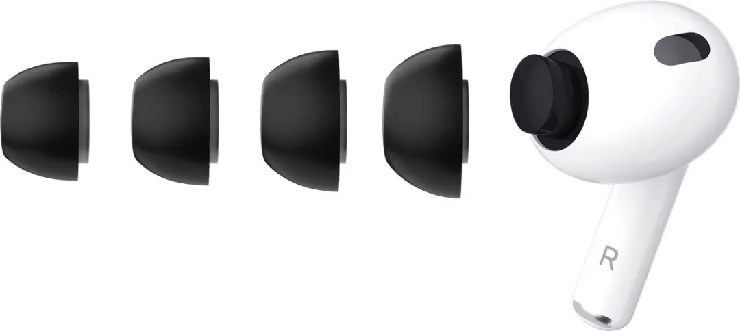 KeyBudz Memory Schuim Oordopjes AirPods Pro 3 - Zwart - afbeelding 5 van 6