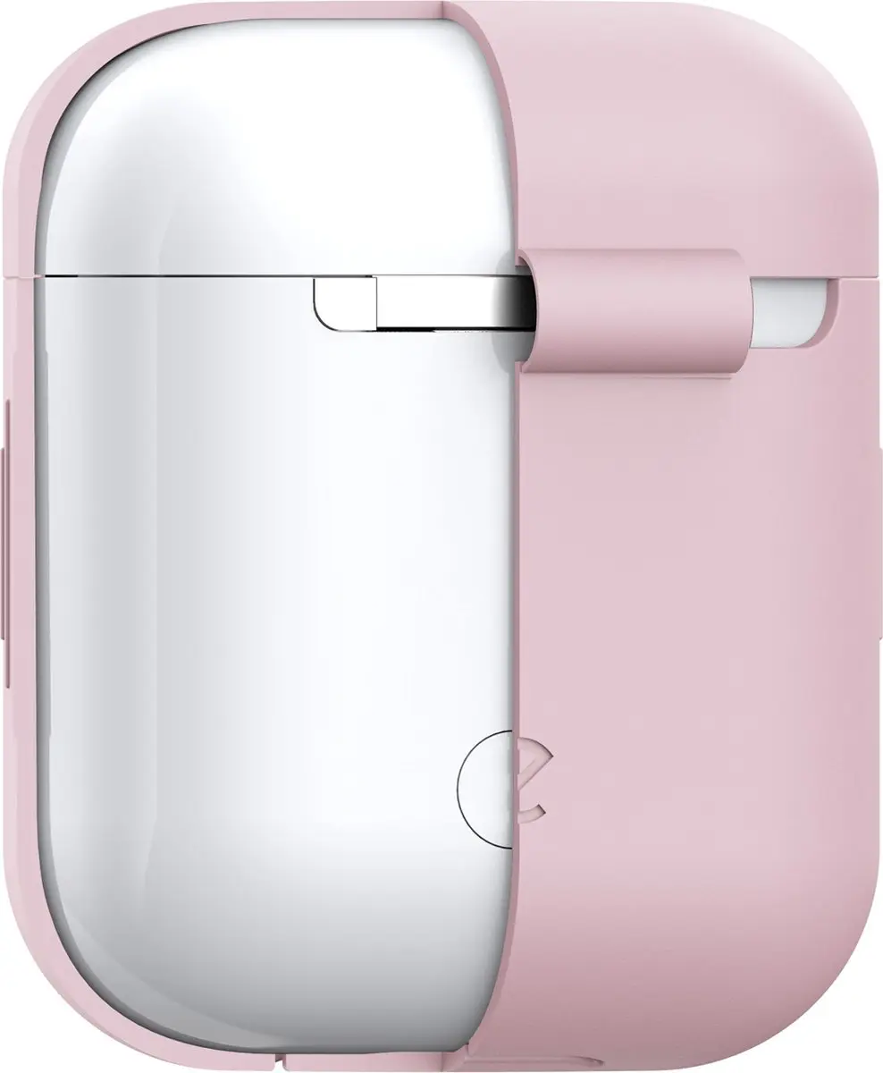 KeyBudz Elevate Silicone Case KEY05763 - AirPods Pro 2 - Lichtroze - afbeelding 6 van 6