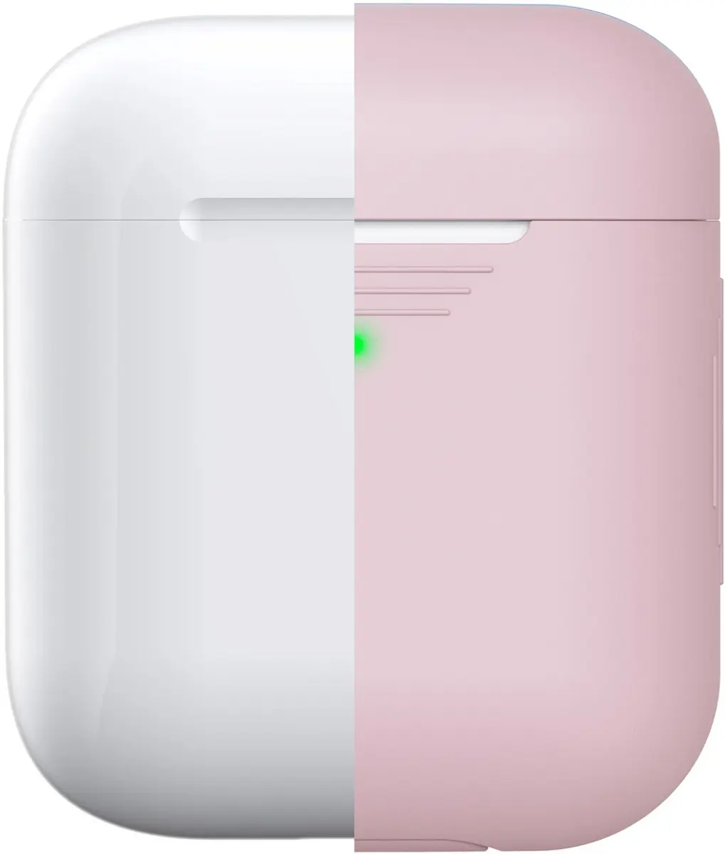 KeyBudz Elevate Silicone Case KEY05763 - AirPods Pro 2 - Lichtroze - afbeelding 5 van 6