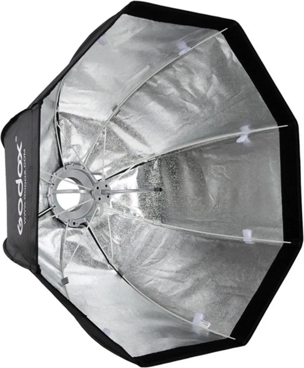 Godox Paraplu Softbox Bowens 80cm - Grid - Zwart/Wit